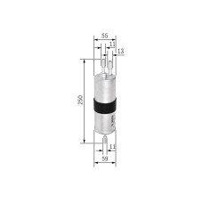 YAKIT FILTRESI BMW F10 F20 F30 F32 F33 F34 F36 G30 G32 F12 F01 G11 E84 F25 F26 G