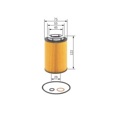 YAG FILTRESI BMW N63 N74 F07 F10 F11 G30 F06 F12 F13 F01 G11 G12 G14 E70 F15 G05