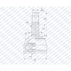 aks kafasi fiat grande punto 1-3 mtj