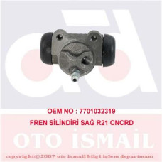 FREN SİLİNDİRİ SAĞ R21 1.4-1.7-2.0 86-94 22mm