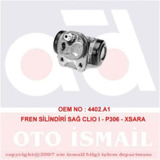 FREN SİLİNDİRİ SAĞ CLIO 1.4-1.8-1.9D-1.9RND 91-98 20.64mm