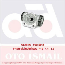 FREN SİLİNDİRİ SOL R19 19mm