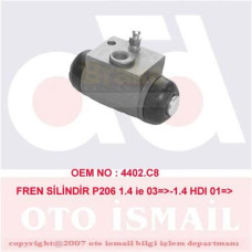 FREN SİLİNDİRİ SAXO 1.4-1.6-1.5D 96-03 P206 1.4 16V-1.4 HDI 02 P306 1.6-1.8-1.9