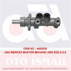 ANA MERKEZ MOVANO 2.5-2.8 99-03 MASTER III 2.5 DCİ 2.8 DTI 3.0 DCI 00 25.4mm