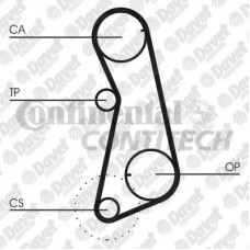 TRIGER KAYISI 121 DIS 121X180 454 LA 071 CADDY 95-97 GOLF 1.6 8V 74-92 PASSAT 73