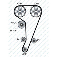 TRİGER KAYIŞI 131SP 254H FORD ESCORT FIESTA MONDEO 1.6-1.8 16V 93-00 CT728