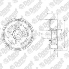 kampana arka dacia logan- sandero  renault clio- clio campus- clio van- logan-