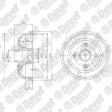 KAMPANA ARKA ABSSIZ CORSA C 1.0 1.2 00-