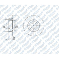 fren diski on 4d-227-5mm  m131 dks 72-