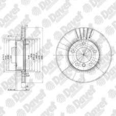 fren diski on 5d 286mm e36 3 serisi z3 90-