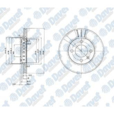 fren diski on havali 239mm vw polo lupo arosa