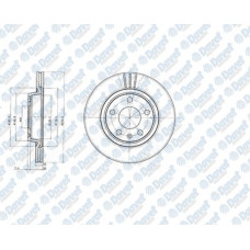 fren diski on 5d 280mm a4 95- a8 96- passat 90-