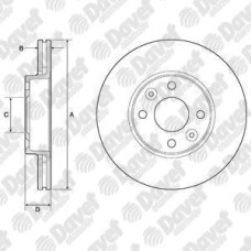 fren diski on 4d 260mm micra clio iii megane ii 03-