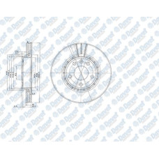 fren diski on 5d 305mm trafic ii vivaro 01-