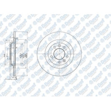 fren diski arka p407-c5 iii 1-6hdi 110 fap 1-8-2-0-2-0hdi 135 fap 2-2-3-0 0504-