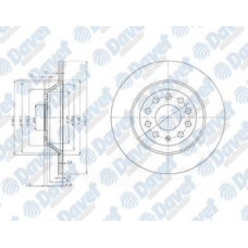 fren diski arka audi a6 4bc5 3-0 quattro  7-04