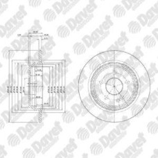 fren diski arka 5d 296mm vito 639 03-