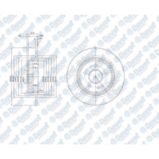 fren diski arka 5d 302mm mondeo iv kuga s-max 07-