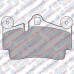 fren balatasi arka 112mm porsche cayenne 955 03- audi q7 03-07 vw touareg 02-