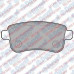 fren balatasi arka 106mm megane iii scenic iii 09-