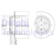 FREN DISKI ARKA BMW E39 96 03