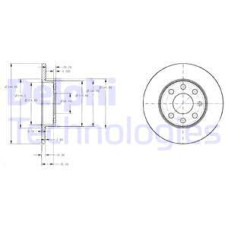 ÖN FREN AYNASI CORSA C 1.0-1.2 16V 01 11 240x11x4DL DOLU