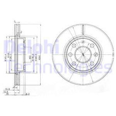 ÖN FREN AYNASI CORSA C 1.0-1.2 16V 01 11 ABS Lİ 240x20x4DLxHAVALI