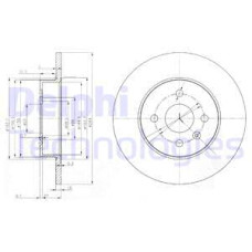 ARKA FREN AYNASI ASTRA H L67 04>14 COMBO C 01>11 MERIVA A 03>10 264x10x4DL DOLU