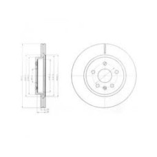 ARKA FREN AYNASI INSIGNIA A 08 SAAB 9-5 YS3G 10 17 JANT-18 JANT 315x22.9x5DLxHAV