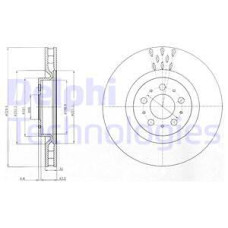ÖN FREN AYNASI VOLVO S60 2.5T AWD 384 2003-2010 V70 II 284 2003-2007 330X5DL
