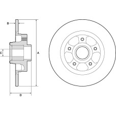 FREN DİSKİ ARKA RENAULT GRAND SC NIC III 09>16 SC NIC III 09>16 FLUENCE 12> 274x