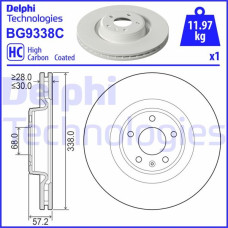 FREN DİSKİ TEKLİ PAKET - BOYALI. DELİKLİ ÖN AUDI A4 ALLROAD B9 8WH. 8WJ . A4 B9