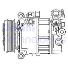 KLIMA KOMPRESORU FORD FOCUS III 11 1.6 TDCI MONDEO IV 07 14 1.6 TDCI VOLVO V60 I