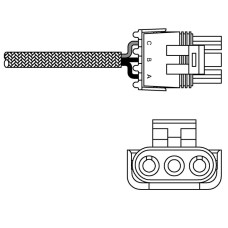 OKSİJEN SENSÖRÜ VECTRA A-B-OMEGA A 2.0-OMEGA A 3.0 24V 88-00