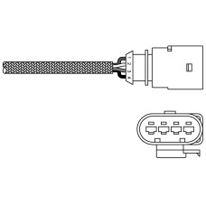 OKSİJEN SENSÖRÜ CADDY III-GOLF V-JETTA-PASSAT 1.4TSI-1.6FSI