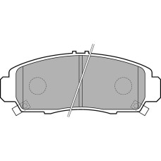 ÖN FREN BALATA HONDA CIVIC 1.6L R16A2 VTEC sedan FD6 06-11 / 1.8L R18A2 FD7 06->