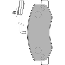 FREN BALATASI ARKA RENAULT MASTER III 10> OPEL MOVANO B 10> 2.3dCi ÇİFT TEKER KA