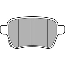 ARKA FREN BALATASI OPEL CORSA E 14 19 ADAM 14 19 15 JANT RPO J67 FIAT EGEA 16 50