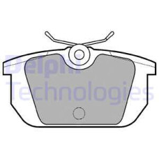 ARKA FREN BALATASI FIAT TEMPRA 90>TİPO 87> UNO 89> MAREA 96> CROMA 87> BRAVO 96>