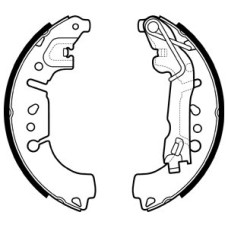 ARKA PABUÇLI FREN BALATASI FIAT EGEA 15> 500 L 12> FIORINO 14> 0.9 1.3D MTJ 1.4