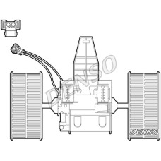 KALORIFER MOTORU BMW E60 E61 E63 E64