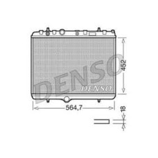 RADYATÖR 307-407-C4-C5-BERLINGO-PARTNER1.6-1.8-2.0 HDİ AC KLİMASIZ MEK 380x552x2