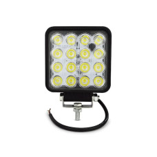 ÇALIŞMA LAMBASI 16 LED KARE 12-24V 25MM