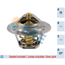 TERMOSTAT P306 GTI P306 P405 P406 P605 P806 XANTIA XM XSARA ZX 1.8 16V-2.0 16V