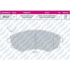 fren balatasi on shimli wva21725 lantra i-ii 90-00 sonata ii-iii-iv 88-01