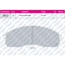 fren balatasi on wva 23649 kia pregio ym 0902-