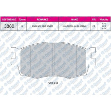 fren balatasi on wva 24317 hyundai accent era 06-