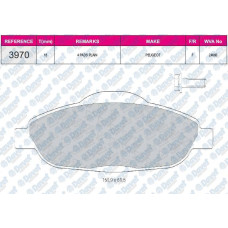 fren balatasi on wva 24660 peugeot p308 1-4 1-6 1-6hdi 07-