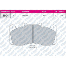fren balatasi on fissiz aksesuarsiz wva 29122 otokar-magirus-iveco daily iii-iv-
