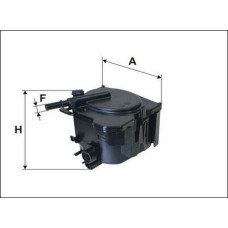 Mazot Filtresi  307 - Partner - C3 - Tepee (1,6 Hdi)